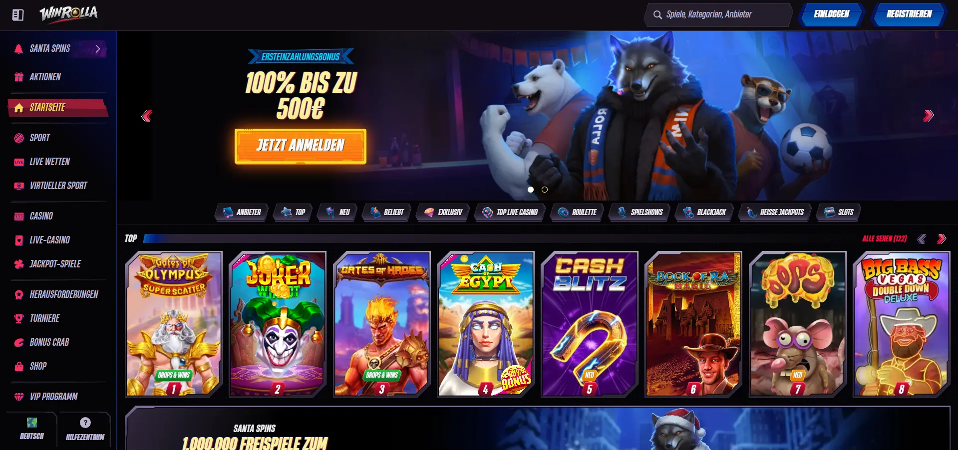 WinRolla Sportwetten Bonus (neu)